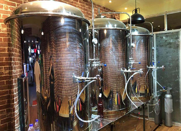 精酿啤酒房与啤酒设备厂家合作案例